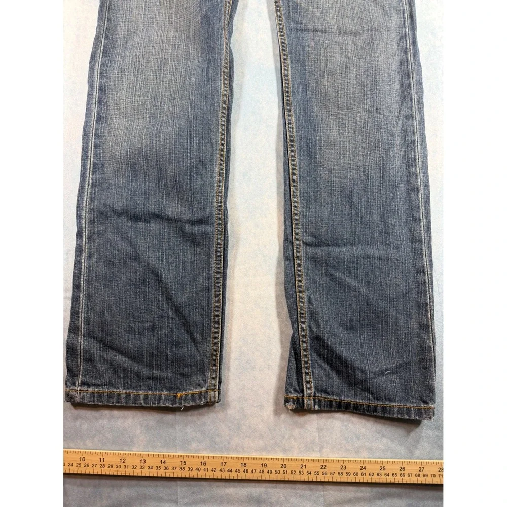 Levi's 505 Straight Leg Jeans Mens 32x34 Blue Good Medium Wash Denim